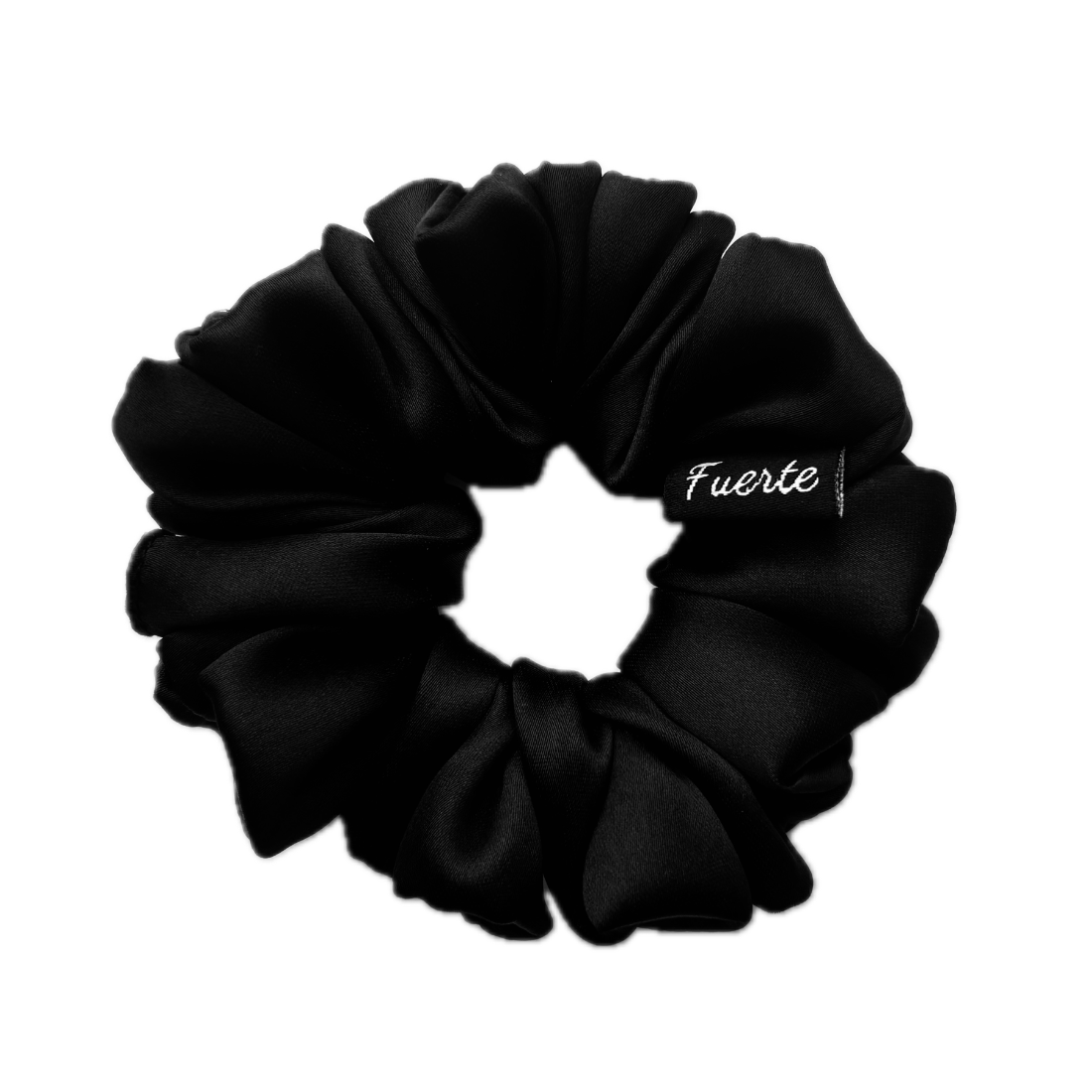 Black scrunchie larger size