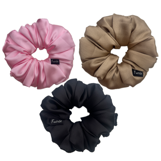 Luxury Satin Scrunchies Set– Anti-Breakage, Everyday Comfort, Handpicked Colors