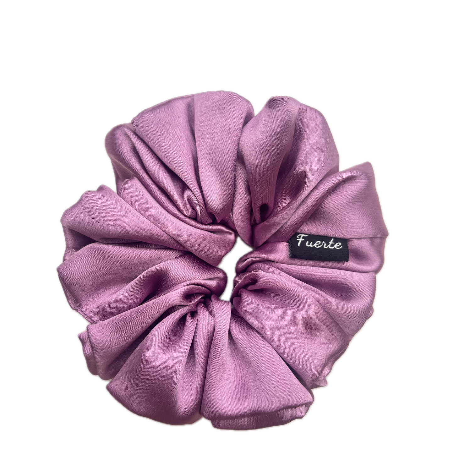 Lilac Premium Silk Satin Scrunchies - S, M, L, XL Sizes Rubber Band