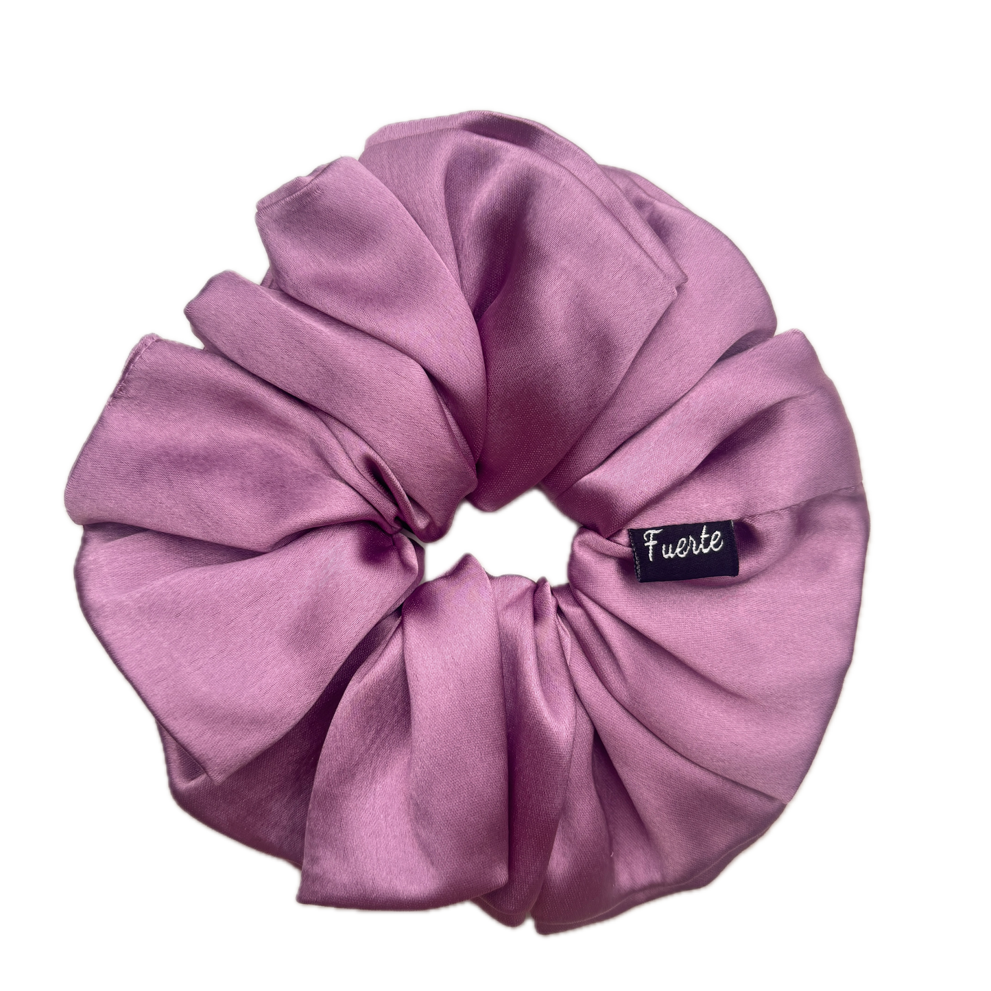Lilac Premium Silk Satin Scrunchies - S, M, L, XL Sizes Rubber Band